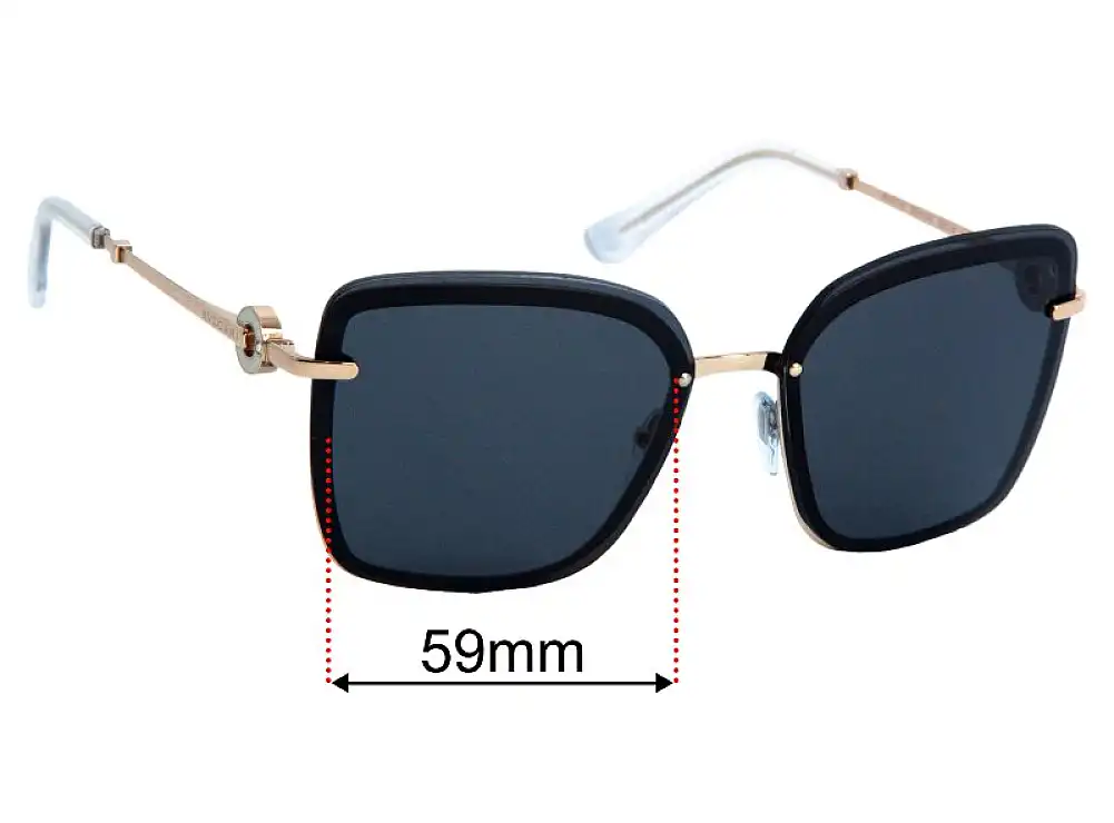 Bvlgari 6151-B 59mm Replacement Lenses